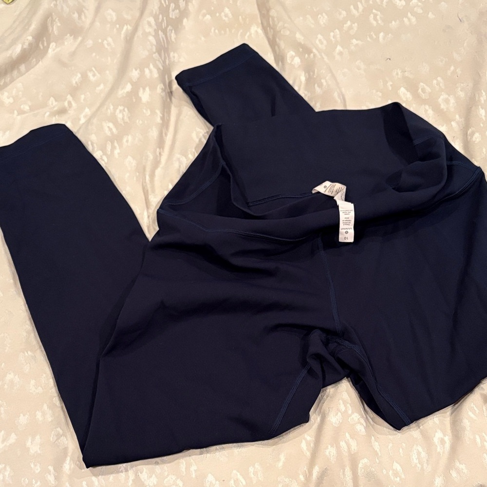 lululemon athletica Navy Blue Leggings